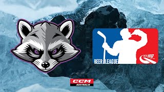 Trash Pandas VS Rock Lobsters  Div 7  9th September  IceHQ Beer League ice hockey [upl. by Brownley]