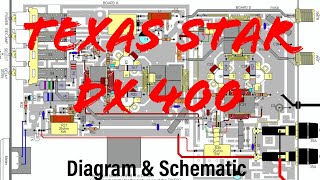 Texas Star DX 400 HD Schematic amp Diagram  cbtricks [upl. by Child]