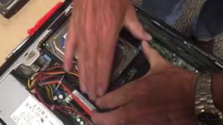 TSA Dell Optiplex 740 Hard Drive Removal [upl. by Veronique]