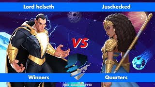 Into the Multiverse 15  Lord helseth Adam vs Juschecked Nubia  MVS Singles  Winners Quarters [upl. by Ednutabab]