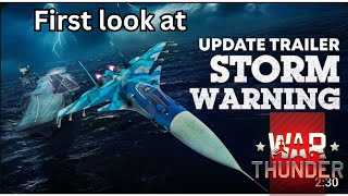 First look at quotSTORM WARNINGquot update trailer [upl. by Lorenza]