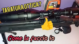 taratura ottica per carabina precisa beeplayer [upl. by Auop100]