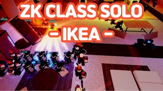 ZK CLASS SOLO in IKEA  SCP Tower Defense [upl. by Ialohcin394]