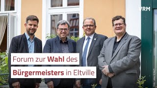 Forum zur Bürgermeisterwahl in Eltville [upl. by Ahsieka]