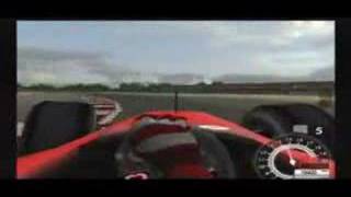 Lap of MagnyCours on PS2 F1 05 [upl. by Nyrhtac]