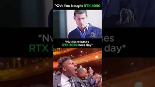 When you buy RTX 4090 and Nvidia releases RTX 5090 the next day pc gpu pcgaming pcbuild [upl. by Elyc925]