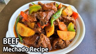 Classic BEEF MECHADO RECIPE  Napakadali at Napakasarap na Mechadong Baka [upl. by Eatnom]