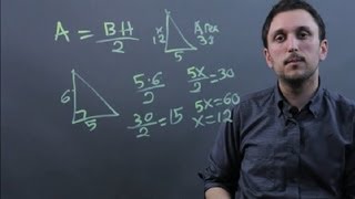 How to Measure the Size of a Triangle  Math amp Geometry Tips [upl. by Howlond]