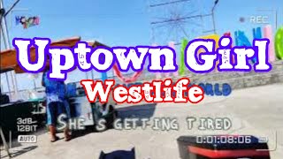 Uptown Girl  Westlife karaoke [upl. by Olathe]