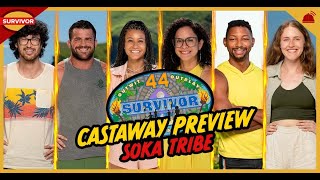 Survivor 44  Soka Tribe Castaway Preview [upl. by Colt989]