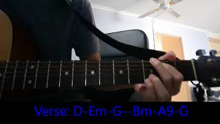 Iris  guitar lesson Standard tuning [upl. by Nalepka750]