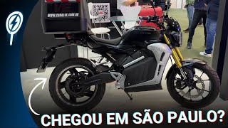 NOVA MOTO ELÉTRICA DE ALUGUEL ESTA CHEGANDO EM SÃO PAULO  MAIS OU MENOS [upl. by Yadnil]