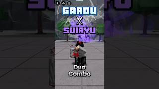 Garou X Suiryu Combo The Strongest Battleground thestrongestbattlegrounds roblox pvp [upl. by Kong]