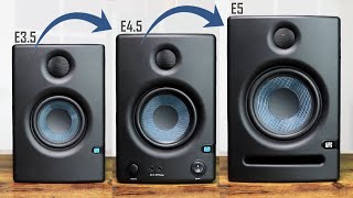 Which Presonus Studio Monitors Should You Get  Presonus Eris E35 E45 amp E5 Comparison 2021 [upl. by Natam]