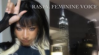 ★ raspy feminine voice subliminal [upl. by Ratna182]