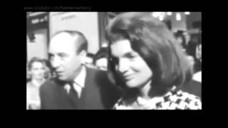 April 25 1966  Jacqueline Kennedy visits her sister Lee Radziwill in London [upl. by Jarietta]