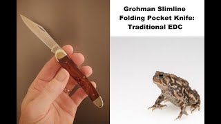 Grohmann Slimline Pocket Knife Traditional EDC [upl. by Barden812]