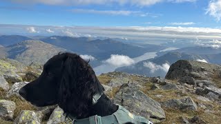 Ben Ime and Beinn Narnain Munros  Arrocher Alps  Scotland [upl. by Lyrehc]