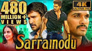 Sarrainodu 4K ULTRA HD Full Hindi Dubbed Movie  Allu Arjun Rakul Preet Singh Catherine Tresa [upl. by Notlrak]