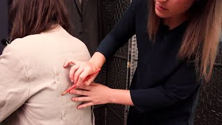 ASMR Perfectionist Tailor Adjusts and Measures for a Suit [upl. by Lonne710]