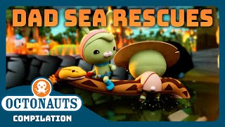 Octonauts  👨 Daring Dad Rescues ⛑️  3 Hours Full Episodes Marathon  Fathers Day [upl. by Charlie]