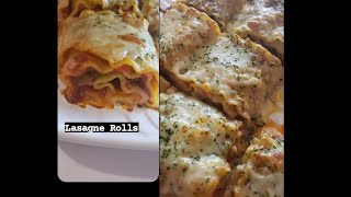 Lasagne Rolls  A Quick And Easy Recipe [upl. by Adrian]