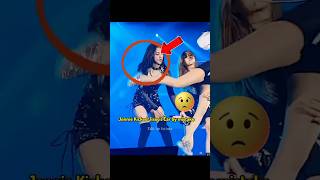 In Bombay concert Jinnie ear get hurt by jesso 🤭🤪😘 shorts kpop fyp [upl. by Lhok]