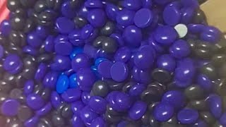 Dark vibes 💜🖤 mixing wax beads asmr satisfying asmrsounds mixing relaxing youtubeshorts [upl. by Chambers]