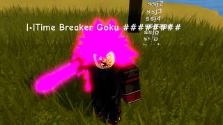 How To Create Time Breaker Goku Black Dragon Ball Azure Im Back [upl. by Ydaj]