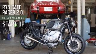 BMW R75 RUNNING not really EPISODE 11 [upl. by Carney]