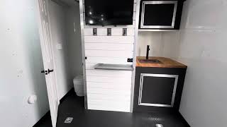 17 feet of garage full bathroom year round use  The OG Off Road Trailer [upl. by Ley]