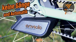 Schalten ohne Gänge und automatisch Enviolo NuVinci Automatic  vitbikesTV [upl. by Rossner]