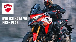 New Ducati Multistrada V4 Pikes Peak 2022 Short [upl. by Adnerb725]