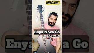 Enya Nova Go  Acoustic Carbon Fibre Guitar shorts unboxing [upl. by Refannej]