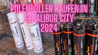 Feuerwerk kaufen in Excalibur City Tschechien  Zündung 2024 [upl. by Suirauqed]