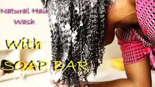 How To Washing Hair Using A Soap Bar [upl. by Zehcnas]