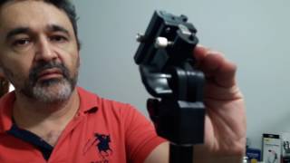 Montagem Kit Studio com Suporte para Flash Speedlite ou Flash Dedicado [upl. by Lyreb]