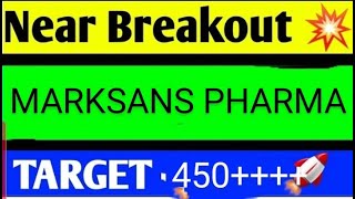 MARKSANS PHARMA SHARE LATEST NEWS TODAYMARKSANS PHARMA SHARE TARGETMARKSANS PHARMA SHARE ANALYSIS [upl. by Morocco]