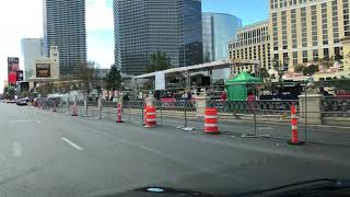 CBS Sports Bellagio Fountains Las Vegas SuperBowl 2024 [upl. by Anairad]