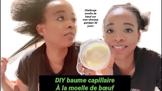 DIY BAUME CAPILLAIRE À LA MOELLE DE BŒUF [upl. by Myke]