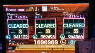 【Jubeat Beyond】True Blue ADV EXC [upl. by Cortney128]