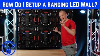 How Do I Setup a Hanging LED Wall [upl. by Chan169]