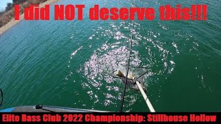 This Lake Is AMAZING2 PBs Elite Bass Club 2022 Championship  Stillhouse Hollow Lake March1213 [upl. by Shawna170]