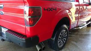 Raptor Exhaust on 2009 F150 54 [upl. by Ringe984]