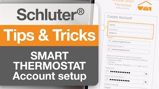 Tips on how to download the Schluter®DITRAHEATERS1 application and how to set up your account [upl. by Nilam280]