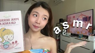 ♡‌ asmr  tingly triggers with groceries 🍒 [upl. by Cohen]