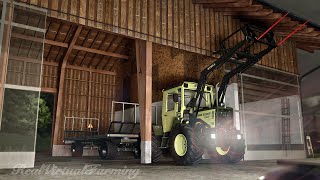 FS22  parcheggiamo il rallato  Real Virtual Farming  Holzer Map [upl. by Arinaj]