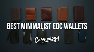 Best Minimalist EDC Wallets [upl. by Bullivant]