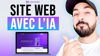 Créer un Site Web BUSINESS AVEC LIA de Hostinger sans coder [upl. by Nosreip]