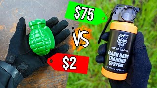 Cheap vs Expensive Airsoft Grenades [upl. by Anujra]